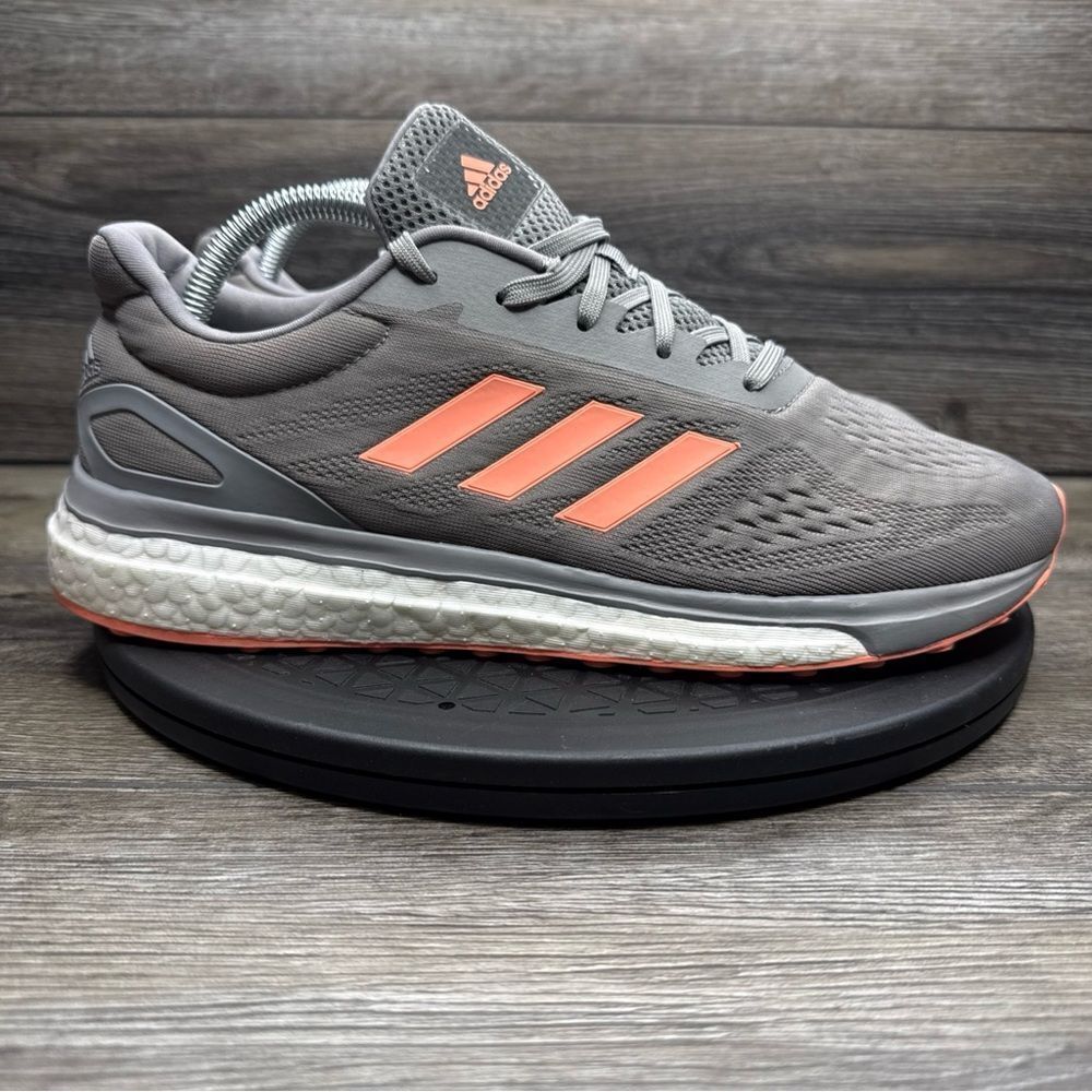 Adidas Mens Response Boost LT BA7783 Gray Running Shoes Sneakers Size 9.5